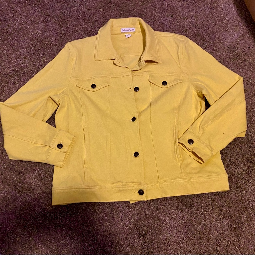 Coldwater Creek Jean Jacket